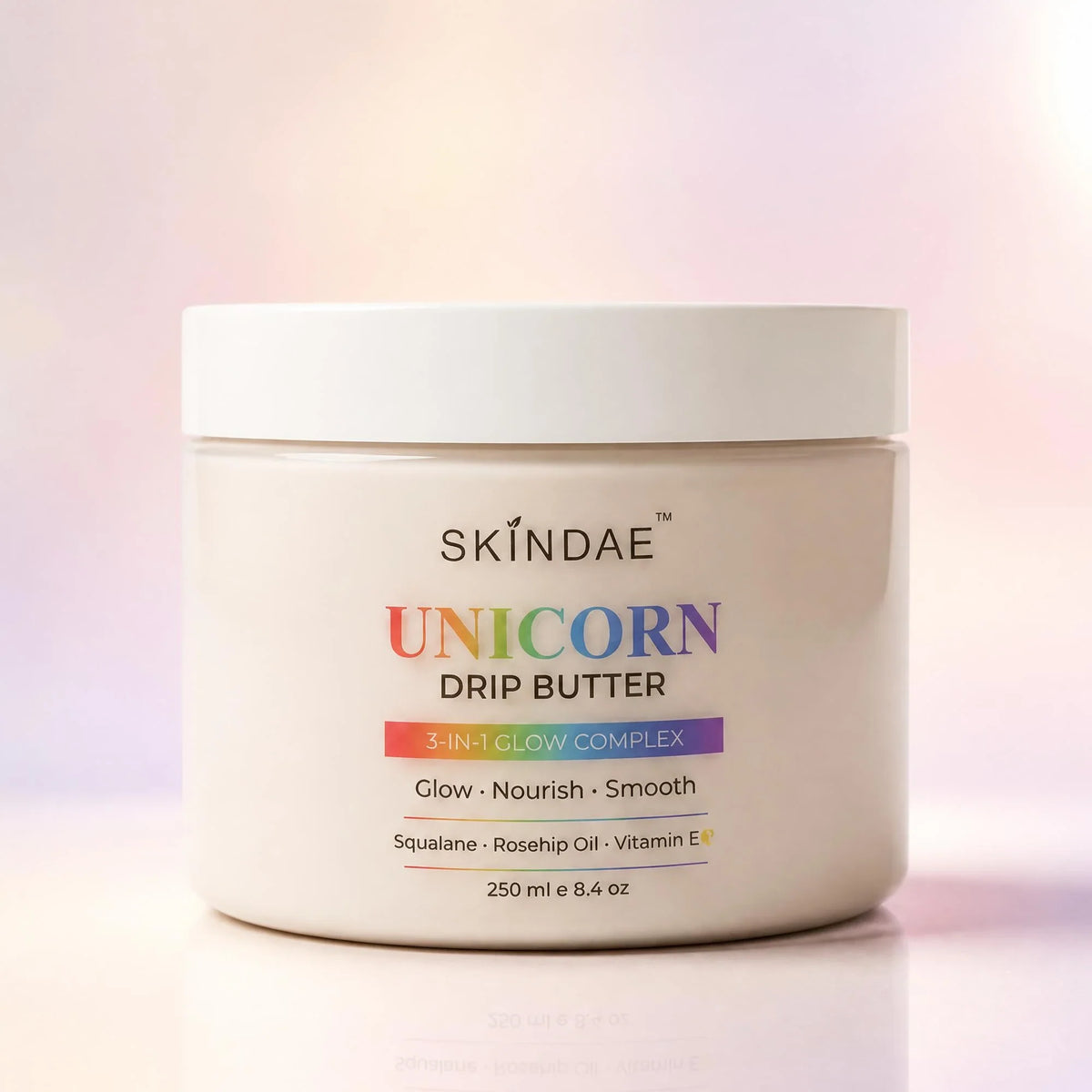 Skindae Unicorn Drip Butter – glow body butter jar