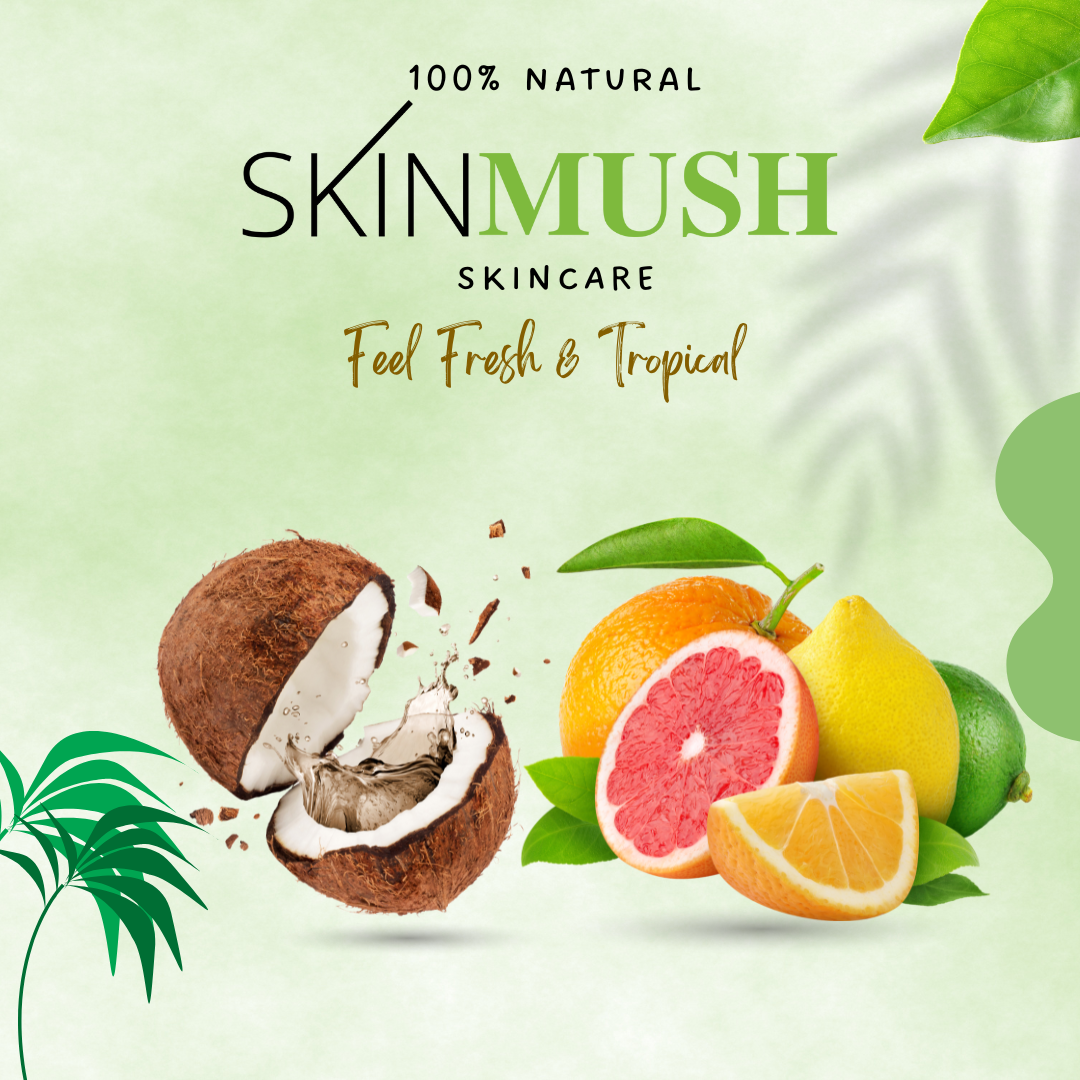 Fruity Citrus & Coco Lime Whipped Body Butter | 250 ml – SkinMush South Africa