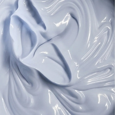 Skindae RepairBoost Body Butter – repairing body butter, lavender whipped texture – macro swirls
