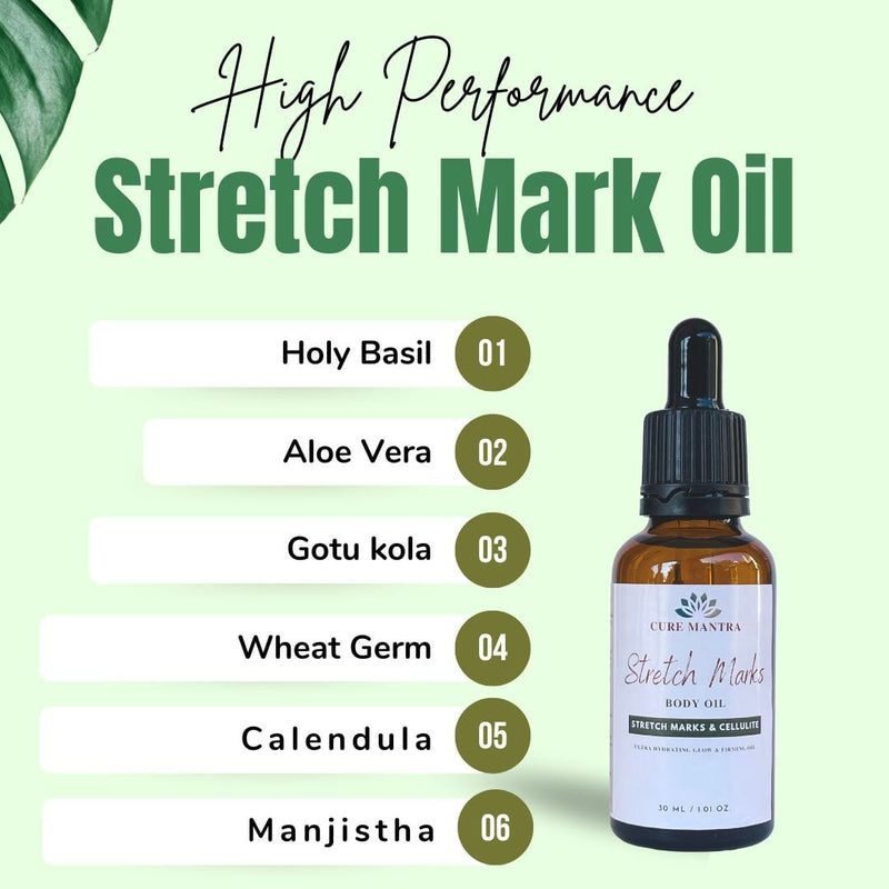 Stretch Marks Body Oil 30 ml texture